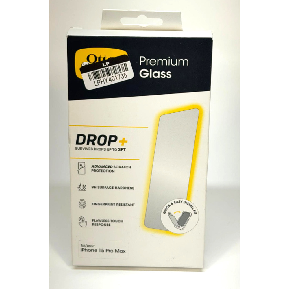 OtterBox Premium Glass - Screen Protector for Apple iPhone 15 Pro Max